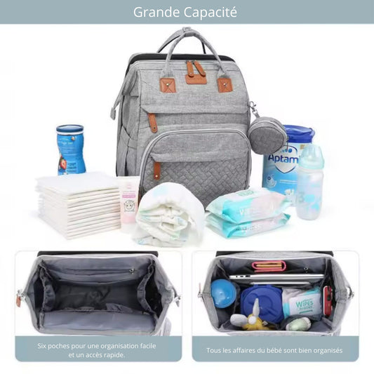 Sac à dos à langer pour bébé